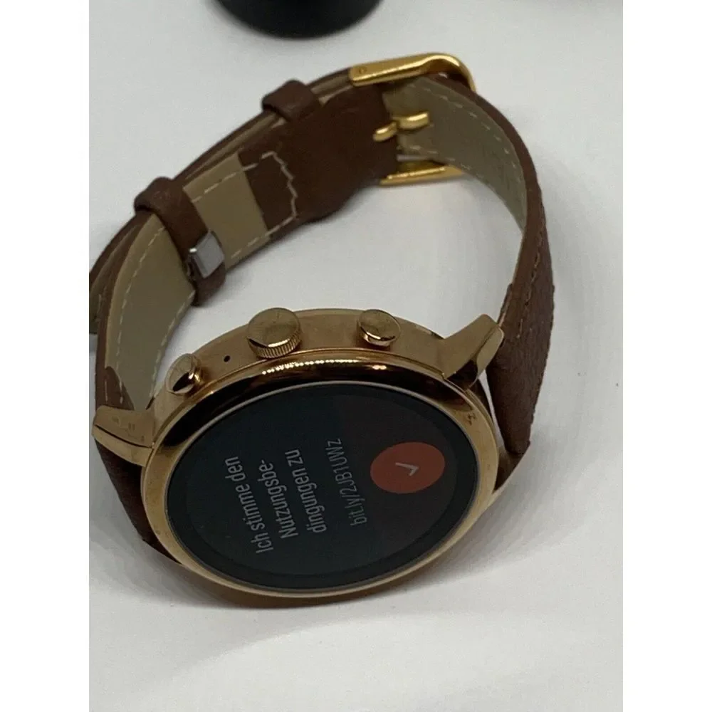 Fossil Gen 4 Authentic Digital Dial Smart Watch Custom Band FTW6020 NP18